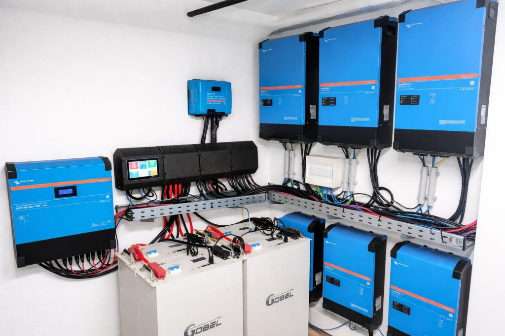 Victron Gewerbeanlage – Energietechnik Velikonja