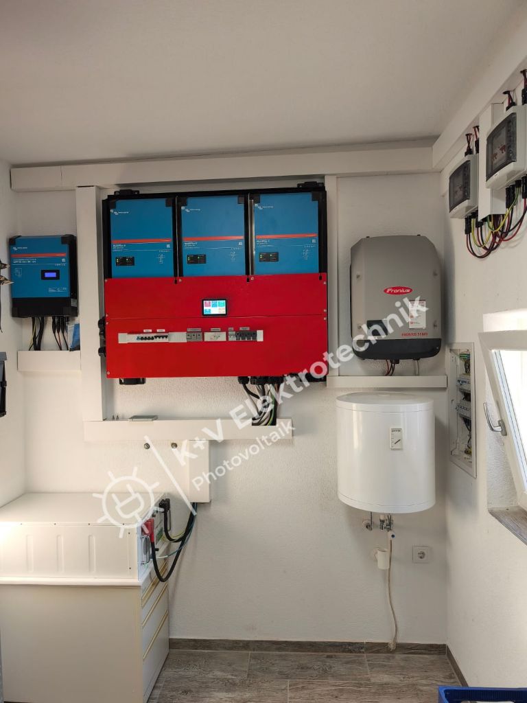 Victron On-Grid PV-Anlage – Energietechnik Velikonja